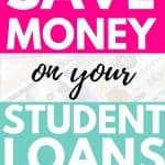 Cómo ahorrar dinero en préstamos estudiantiles