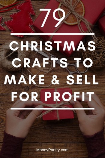 Puede hacer y vender fácilmente estas artesanías navideñas hechas a mano con fines de lucro ...