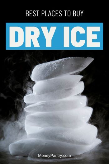 Estos son los mejores lugares para comprar hielo seco cerca de usted (a granel o en pequeÃ±os bloques de 5 a 10 libras)...
