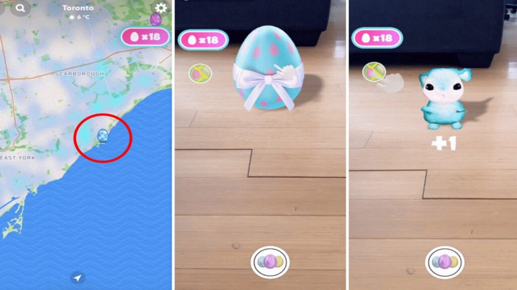 ¿Cuándo comienza la búsqueda del huevo de Pascua en Snapchat?