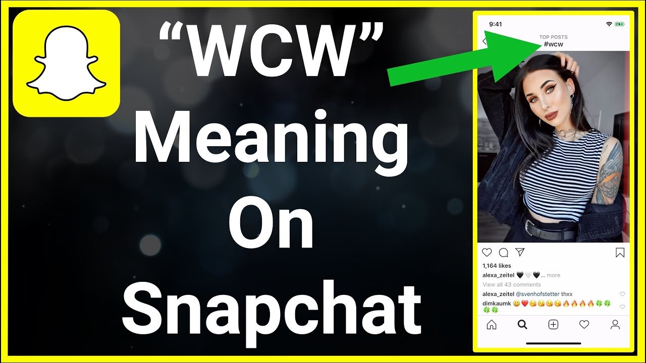 ¿Qué significa Wcw en Snapchat?