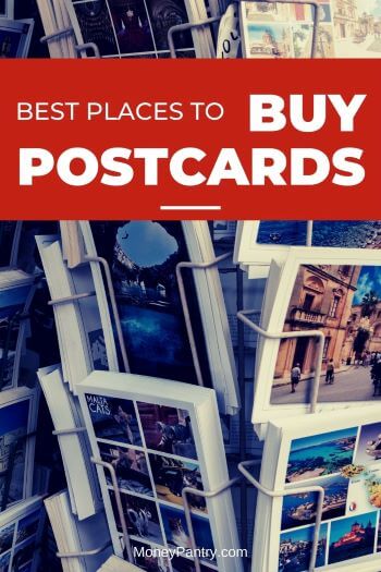 Estos son los mejores lugares para comprar excelentes postales cerca de usted o en línea...