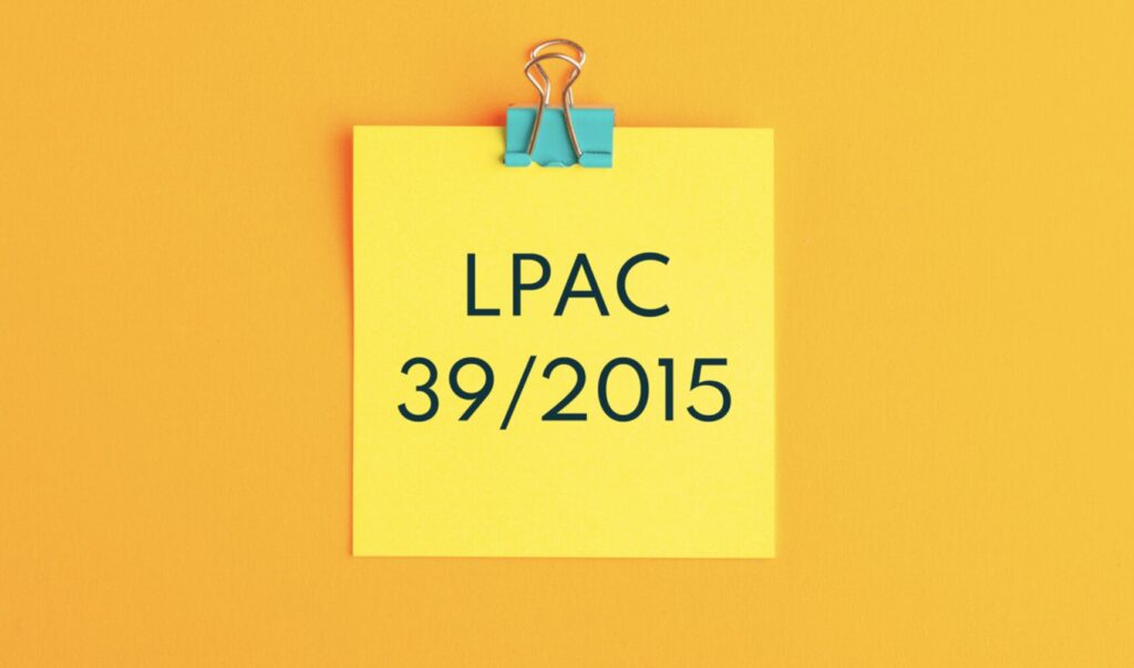 Ley 39/2015