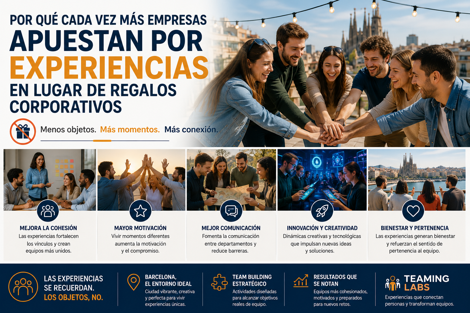 Empresas apuestan por experiencias en lugar de regalos corporativos