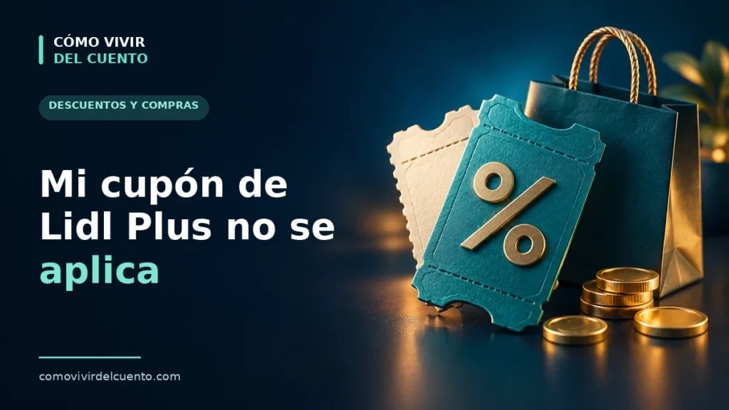 Mi cupón de Lidl Plus no se aplica: qué revisar antes de pasar por caja