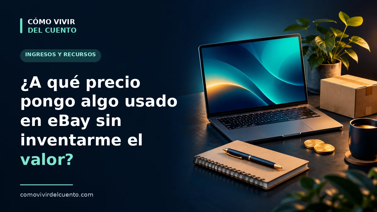 ¿A qué precio pongo algo usado en eBay sin inventarme el valor?