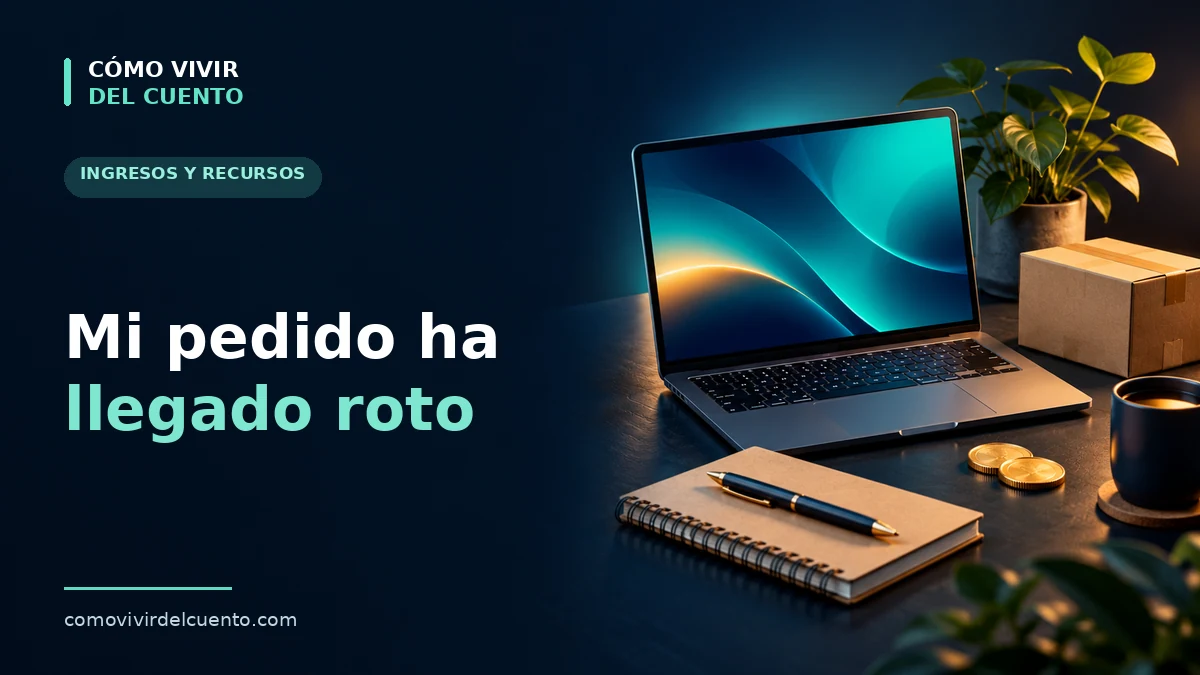 Mi pedido ha llegado roto: qué fotos y datos guardar antes de reclamar